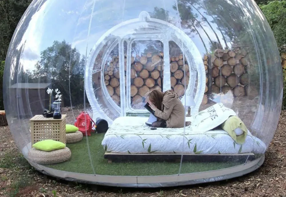 clear bubble tent